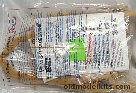 Monogram 1/48 MIL Mi-24 HIND Gunship Helicopter bagged, 5819  plastic model kit